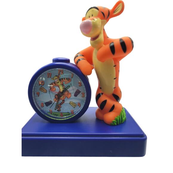 Disney Other - Tigger Talking Alarm Clock Disney Fantasma Works Vintage